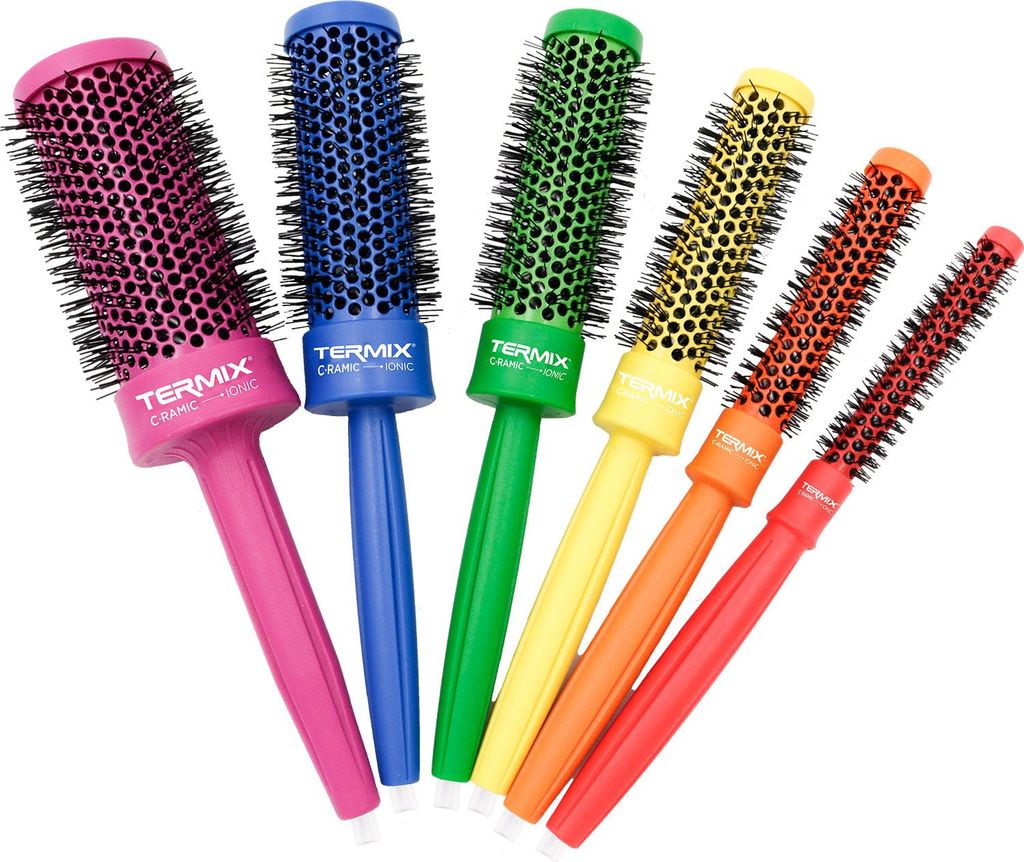 Termix Pride C.Ramic Ionic Haarbürsten-Set 6 teilig