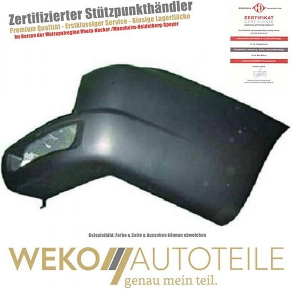Stoßstange hinten links DIEDERICHS 5844859 für MITSUBISHI