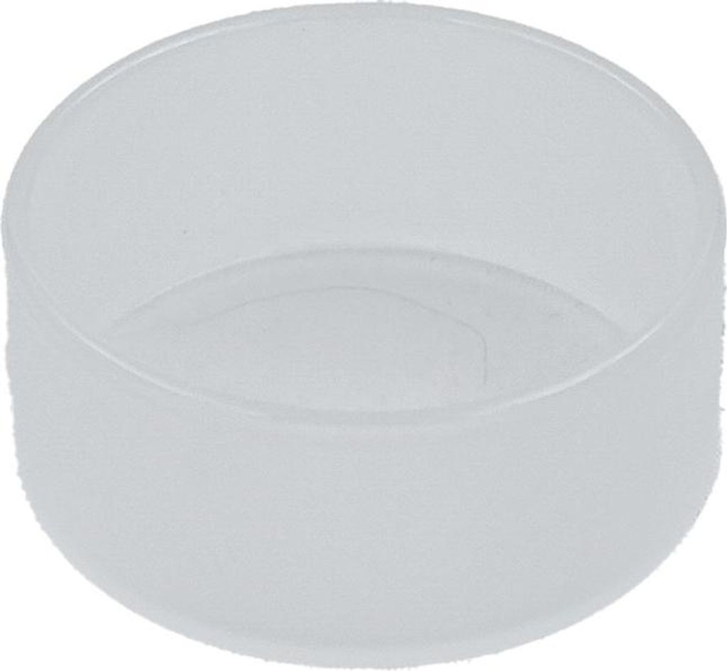 Teelichthalter aus satinierten Glas Ø 44 x 19 mm, Innen Ø 40 mm