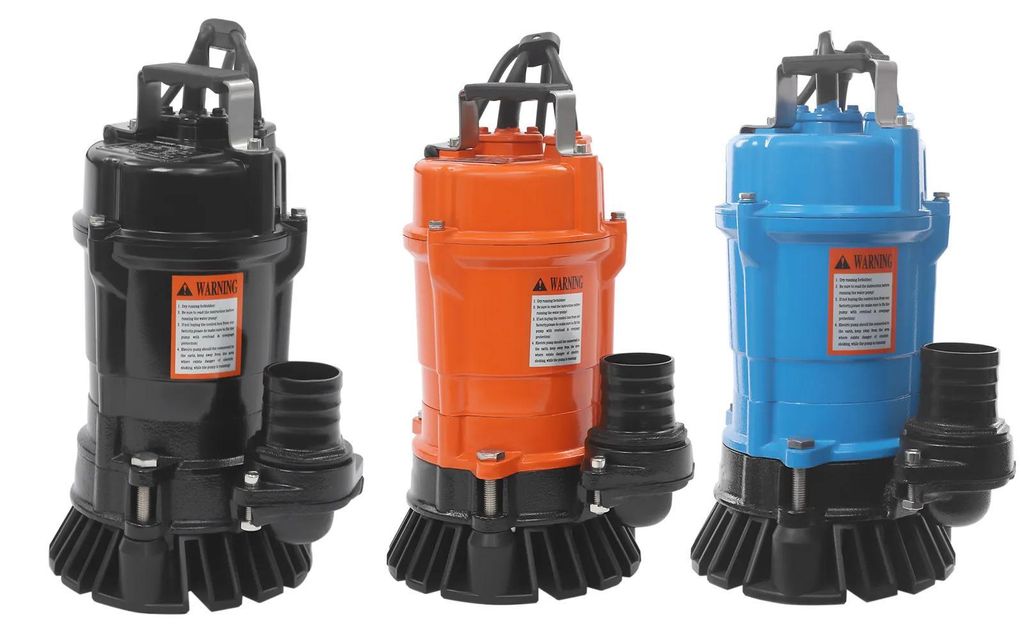 Schmutzwasserpumpe - Tauch-Abwasserpumpe - 230V Elektrisch - Für Bau & Kellerentwässerung - - Schwarz