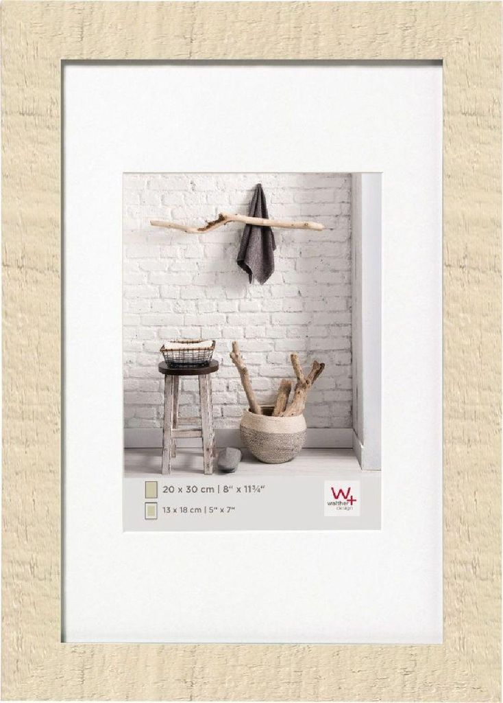 Walther HO318W, Single picture frame, Cremefarben, Holz, 9 Produktbild 