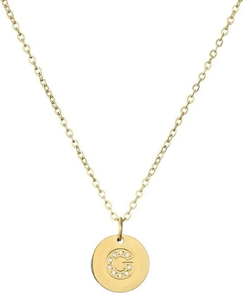 Collana Abeceda G in Oro KP21213: L'Iniziale Preziosa Artigianale