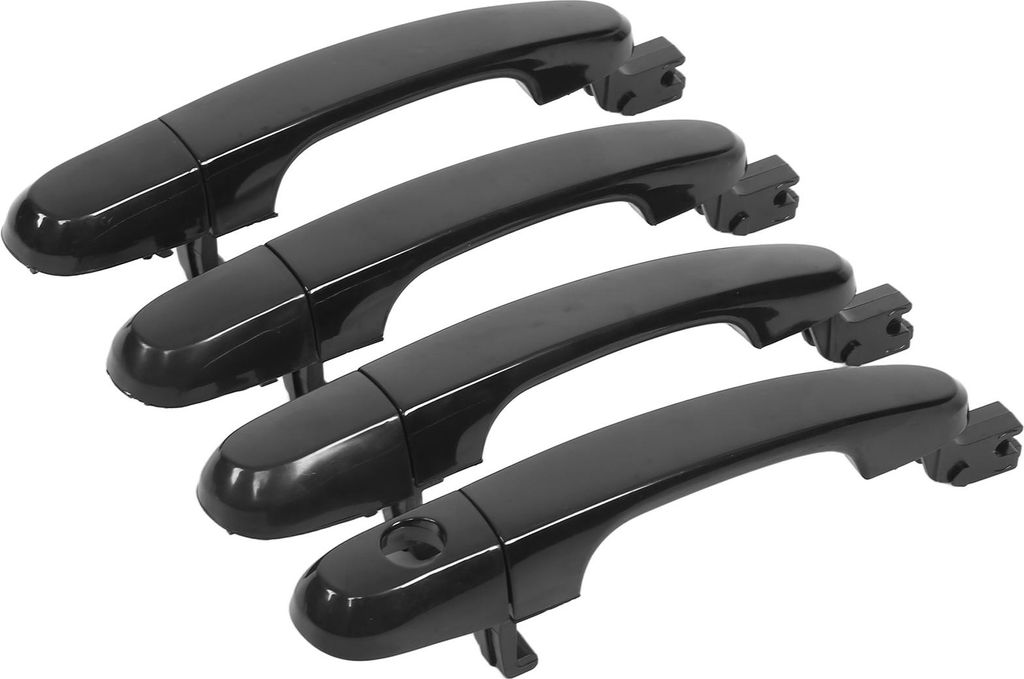 Außentürgriff mit CAP 826511F010 Schwarzes ABS -Ersatz für Kia Sportage 2005–2010