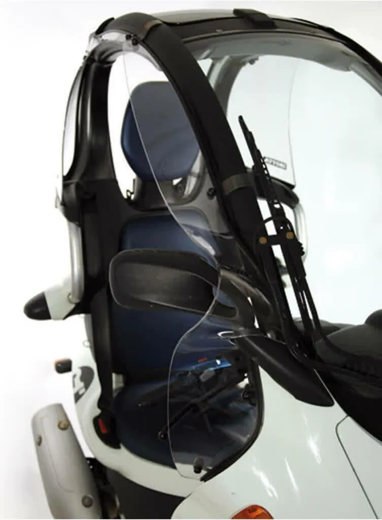 Déflecteur de pare-brise ISOTTA fumée légère pour moto BMW R1250GS
