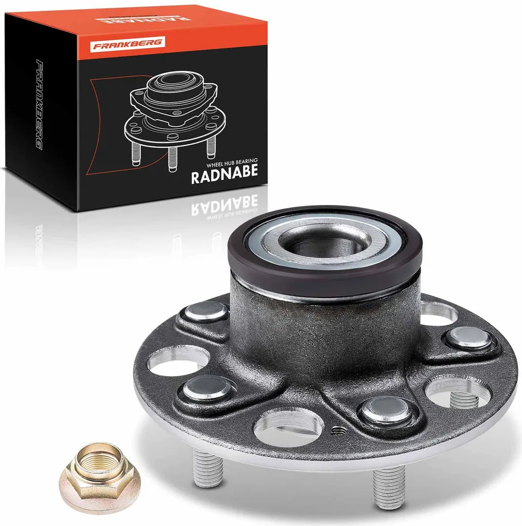 Moyeu de Roue Arrière Complet pour Honda FR-V 1.7 2.0 et 2.2 i-CTDi 1x Pièce
