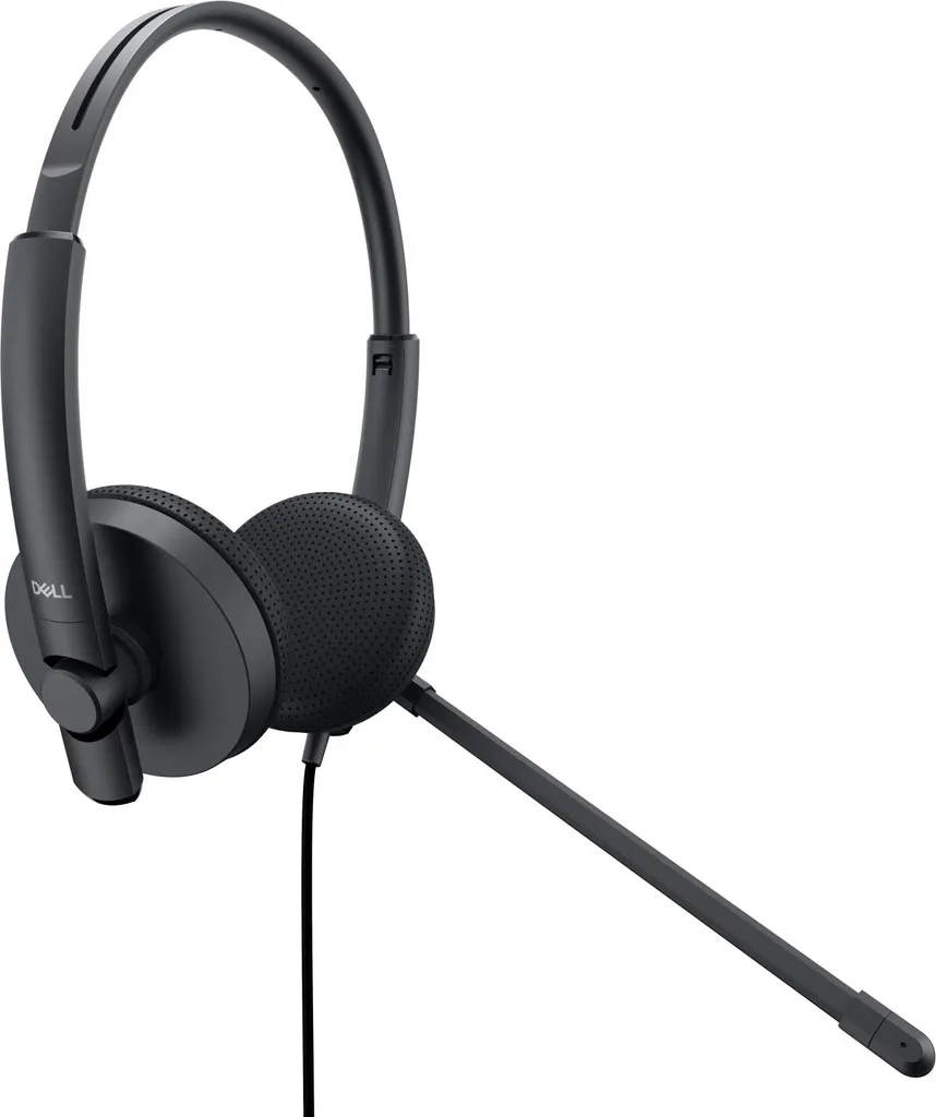 Casque Filaire Stéréo Dell WH1022 pour Visioconférence et Télétravail - 3