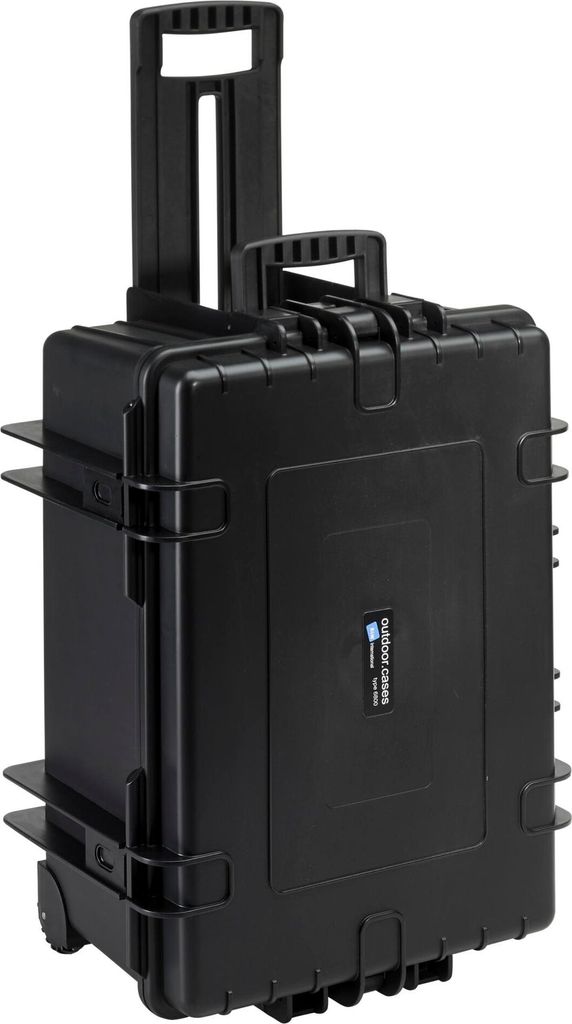 B&W 6800/B Gerätekoffer Classic Koffer/Tasche Schwarz