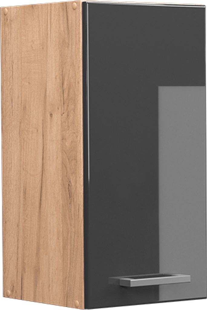 Hängeschrank Vicco R-Line Anthrazit Hochglanz 30 cm, Model Produktbild 