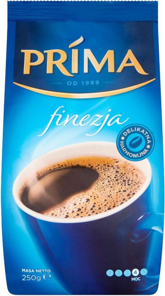 Prima Feinheit Gemahlener Kaffee 250g