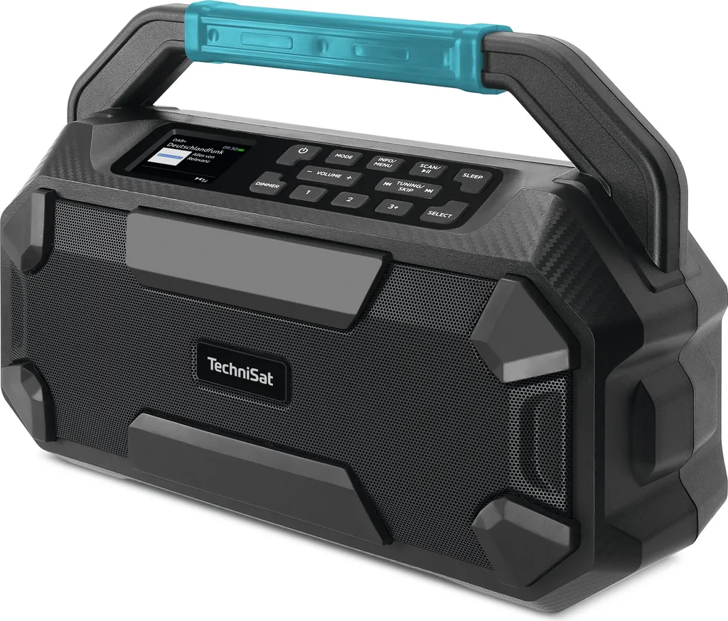 Radio de chantier portable Bluetooth TechniSat VIOLA 231 OD résistante eau