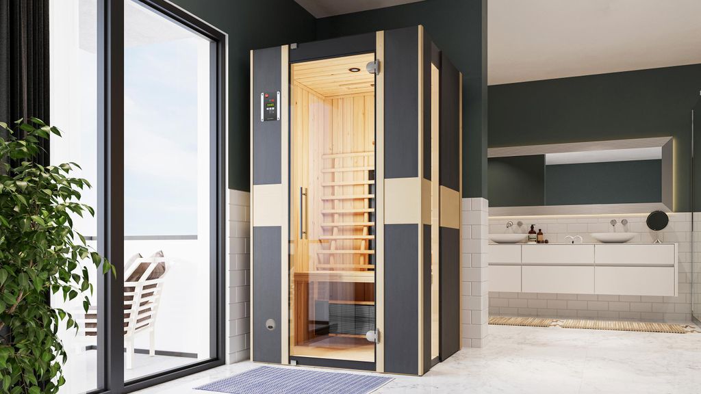 weka Infrarotkabine MILA 1 x B x T x H x 108 x 99 x 190