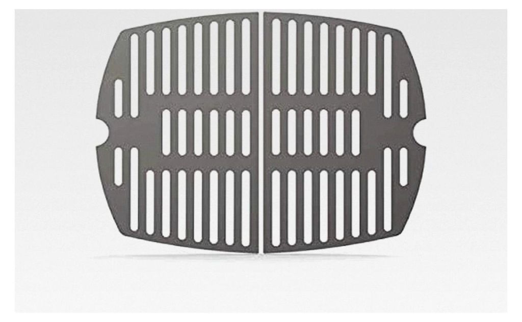 Edelstahl-Grillrost 2 Stück passend für Weber Q100 Q120 Q140 Q1000 Q1200 Q1400