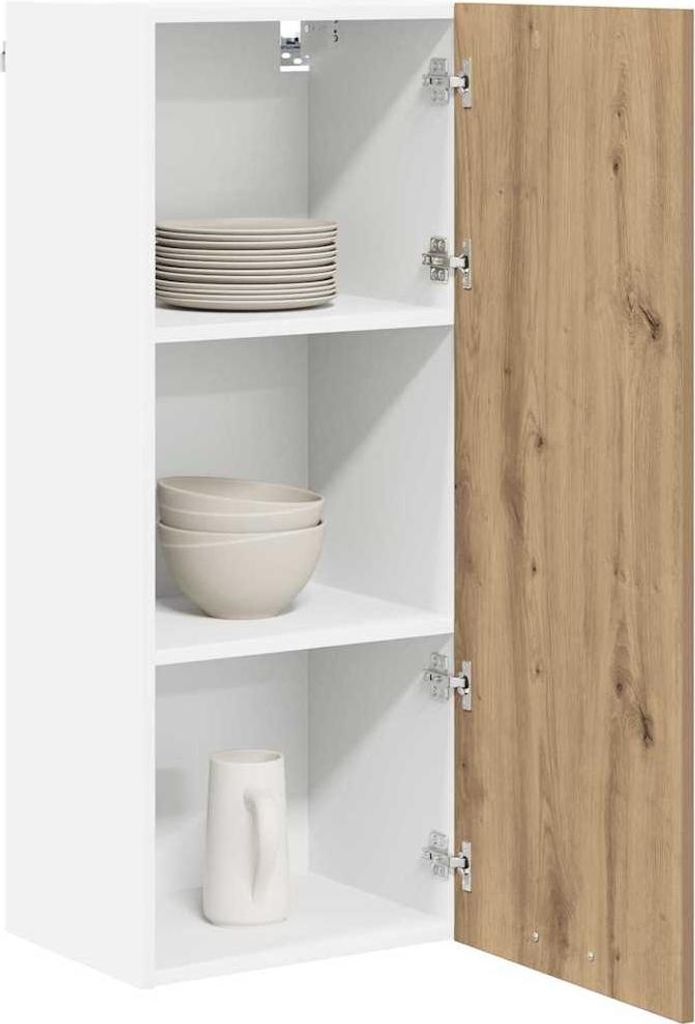Cloris Designermöbel Hängeschrank Artisan-Eiche 40 x 31 x 100cm Holzwerkstoff - 2026Neu326506 - Küchenschränke