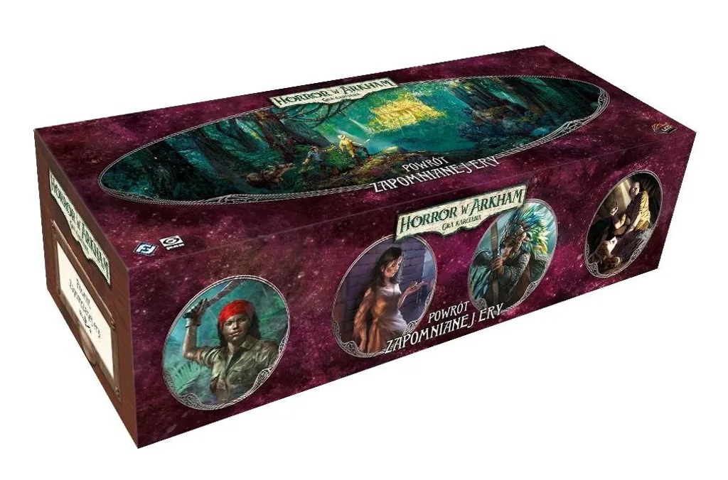 Horreur à Arkham LCG Retour Époque Oubliée avec Boîte de Rangement