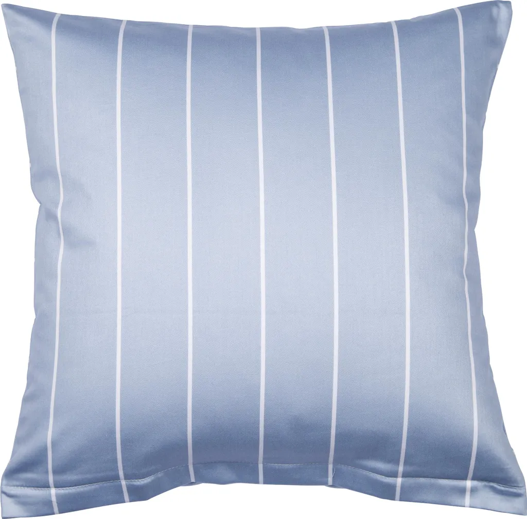 Linge de Lit Satin Mako Soyeux 155x220 Janine ModernClassic Bleu Perle