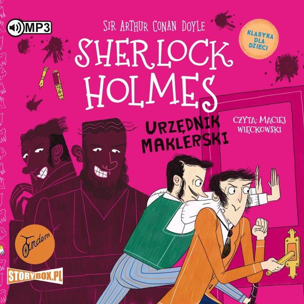 MP3-CD „Der Börsenmakler“. Klassiker für Kinder. Sherlock Holmes. Band 19