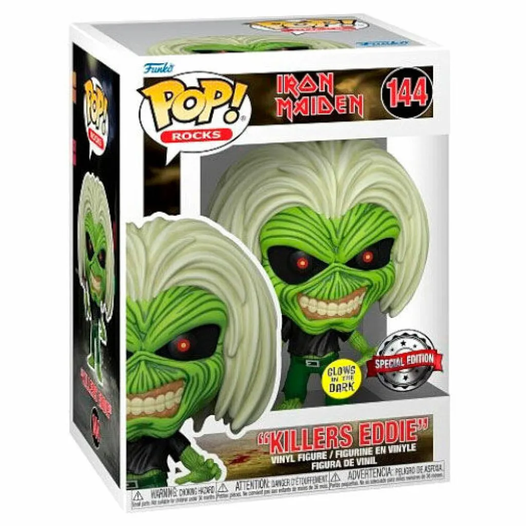 Funko Pop! Iron Maiden Killers Figurine Premium en Vinyle Détaillée