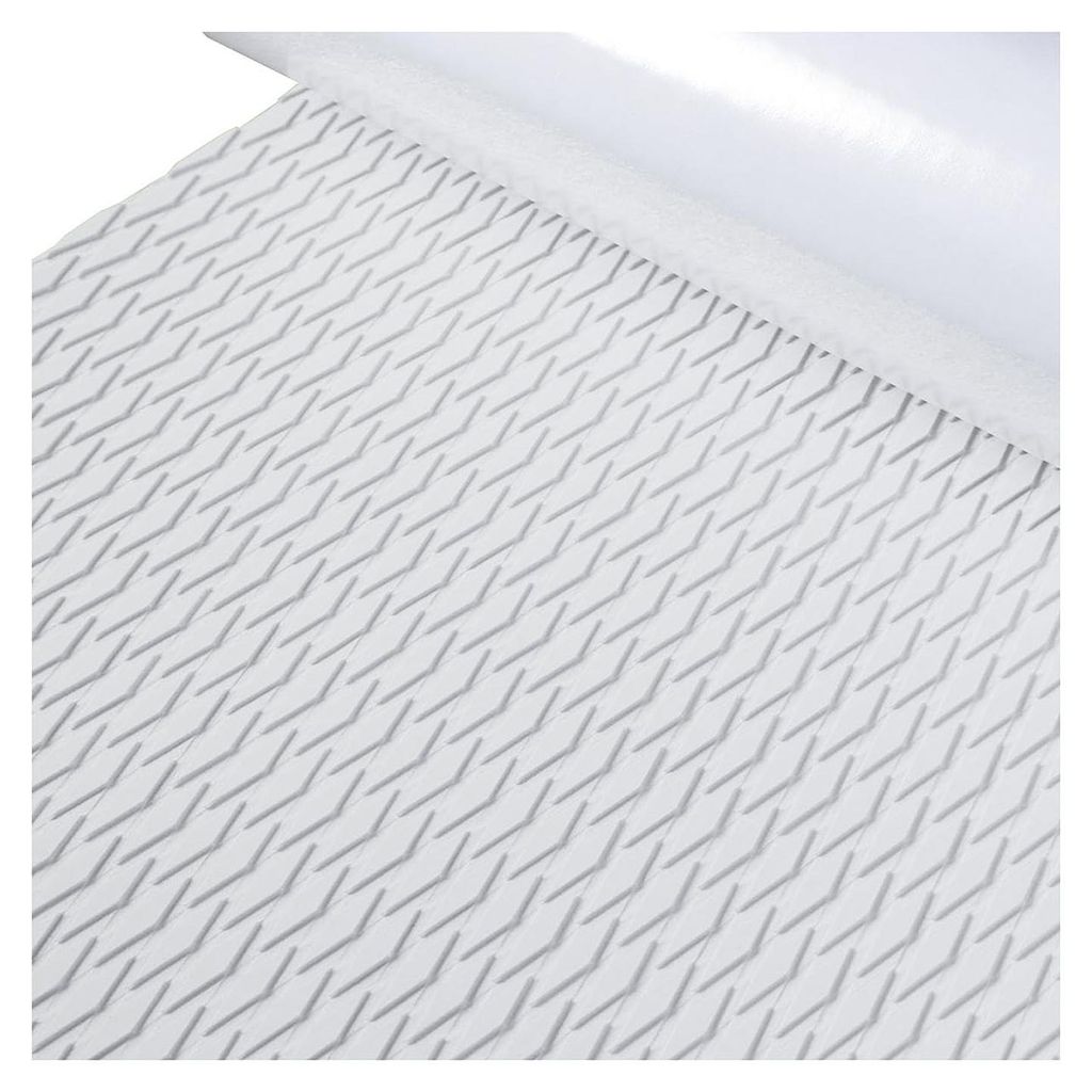 EVA-Schaumstoff-Bootsbodenplatte 95"/47" x 12" rutschfeste Surfbrett-Traktionsmatte, selbstklebende, zuschneidbare Deckplatte für Boote, SUP-Paddl...