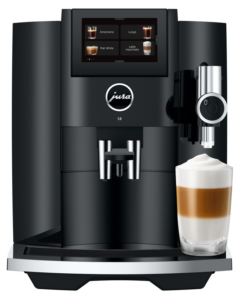 JURA - S8 Piano Black - Macchina da caffè automatica con Immagine del prodotto 
