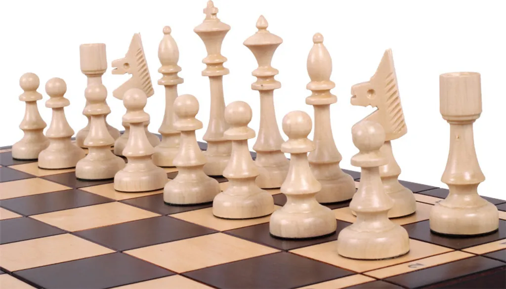 Jeu d'échecs CLUB Échecs 48x48cm - Plateau de Tournoi Standard FIDE