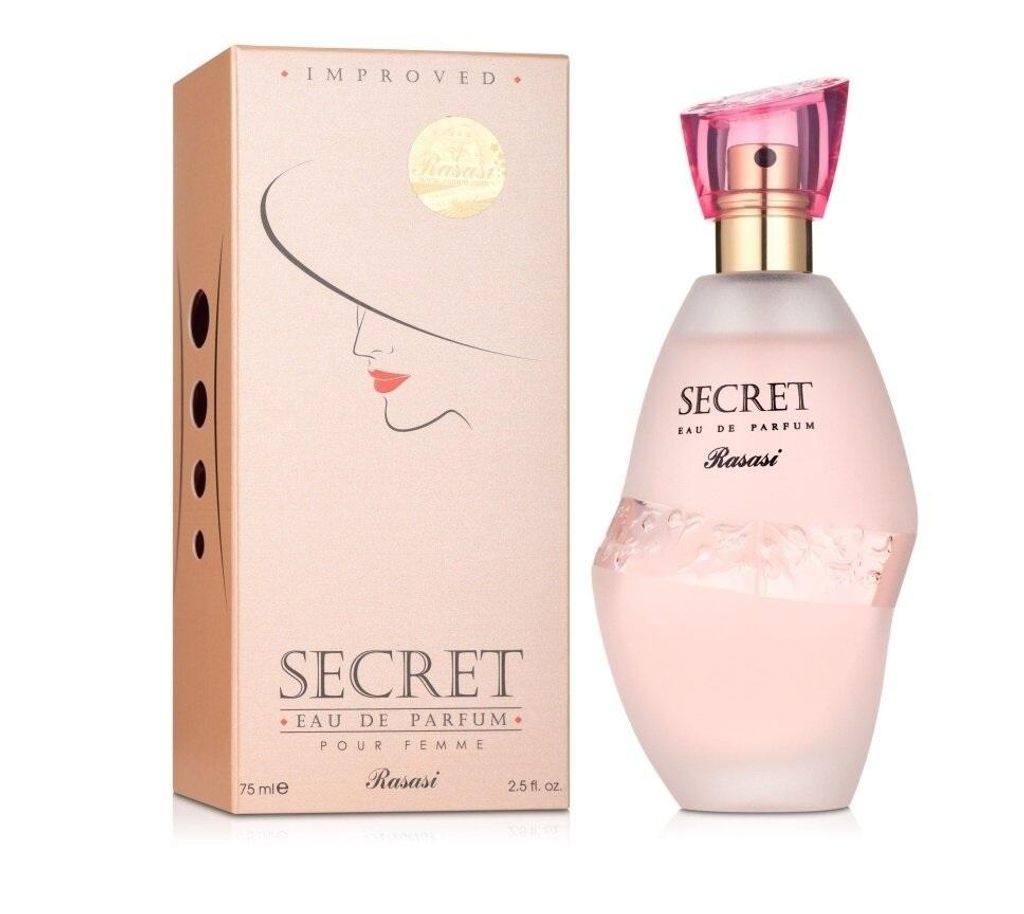 Rasasi Secret Eau de Parfum für Frauen 75 ml Produktbild 