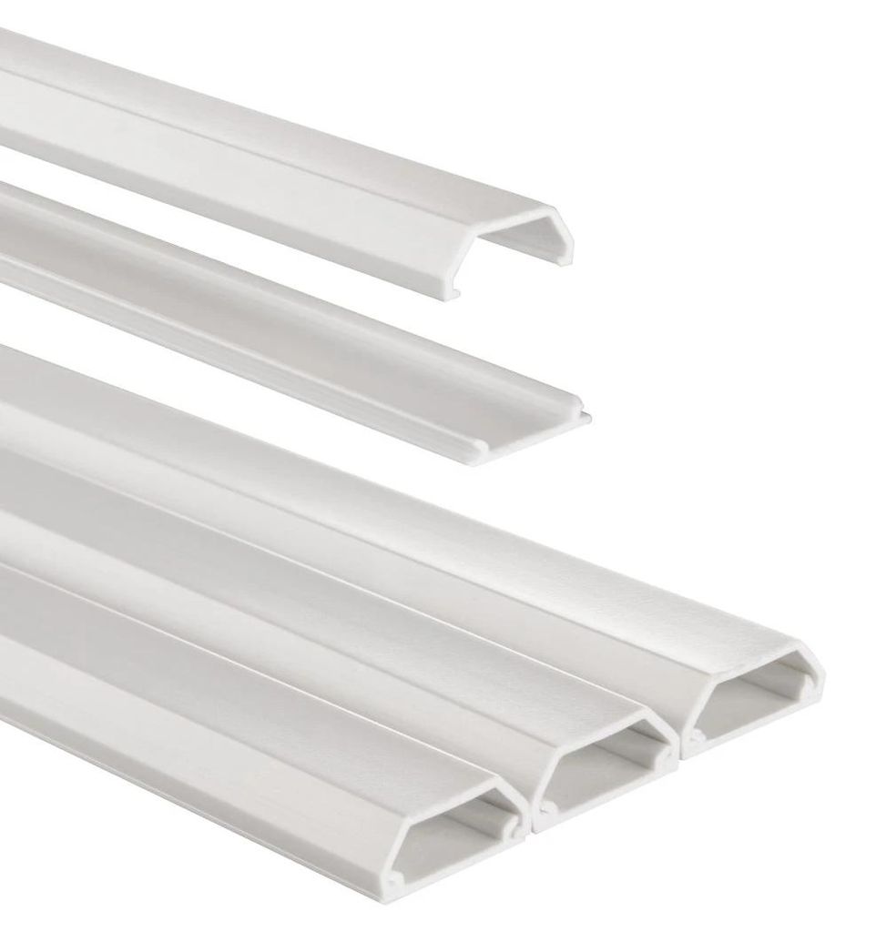 hama 220981 hama canalina per cavi 1,0 m bianco Immagine del prodotto 