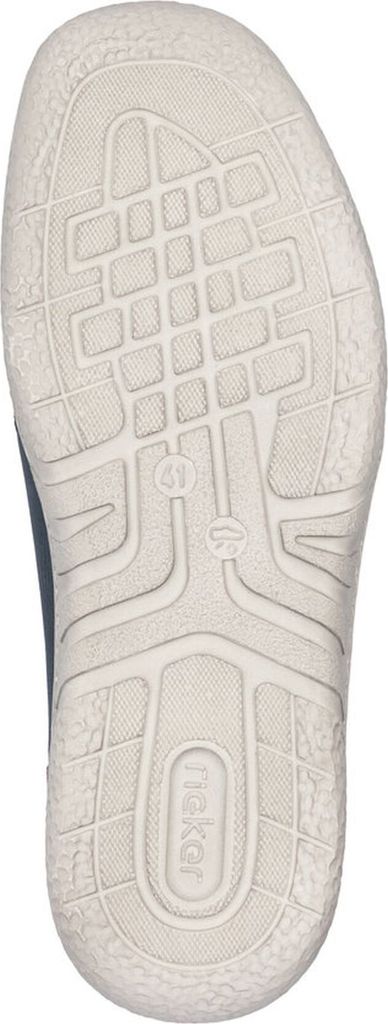 Rieker Herren Slipper extra weiter Schlupf Halbschuh mit losen Einlagen 03555, Größe:45 EU, Farbe:Blau