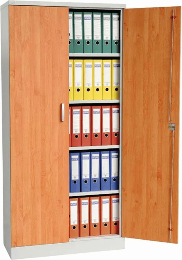 Aktenschrank Beetle | HxBxT 195x92x42 cm | Grau-Erle