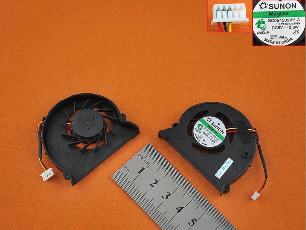 Lüfter Kühler FAN kompatibel für GC054509VH-A, K06220, 13.V1.B3737.F.GN, DC5V--0.6W