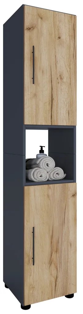 Offerta Mobile Bagno Colonna Flandu Antracite 153x31 | Prezzo Top