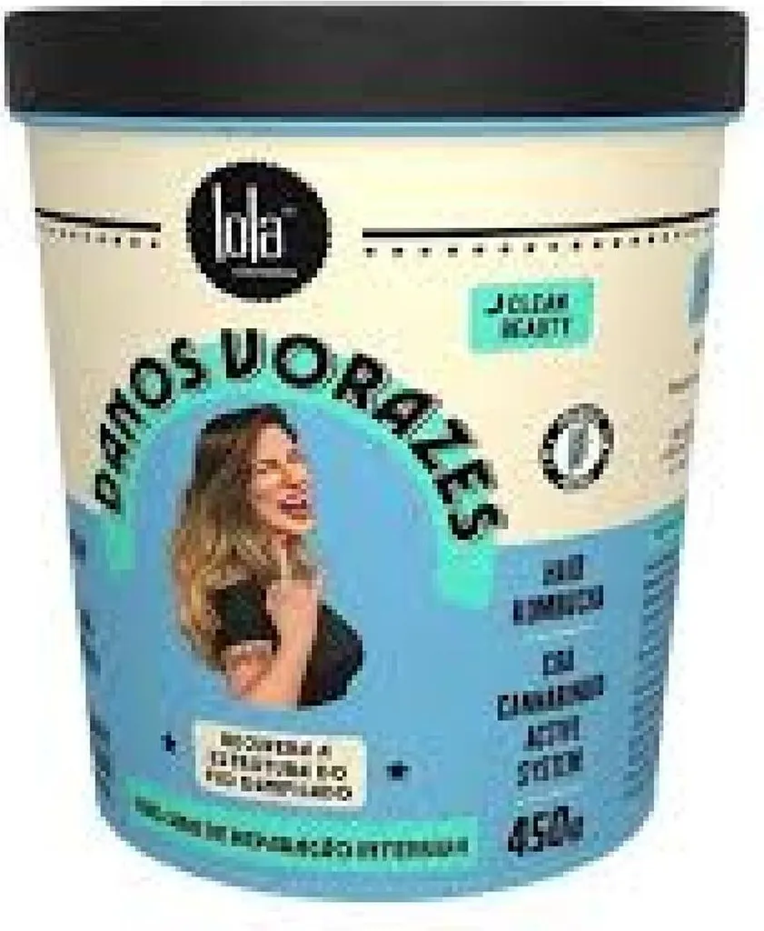 Masque réparateur pour cheveux abîmés Lola Cosmetics Danos Vorazes 450g