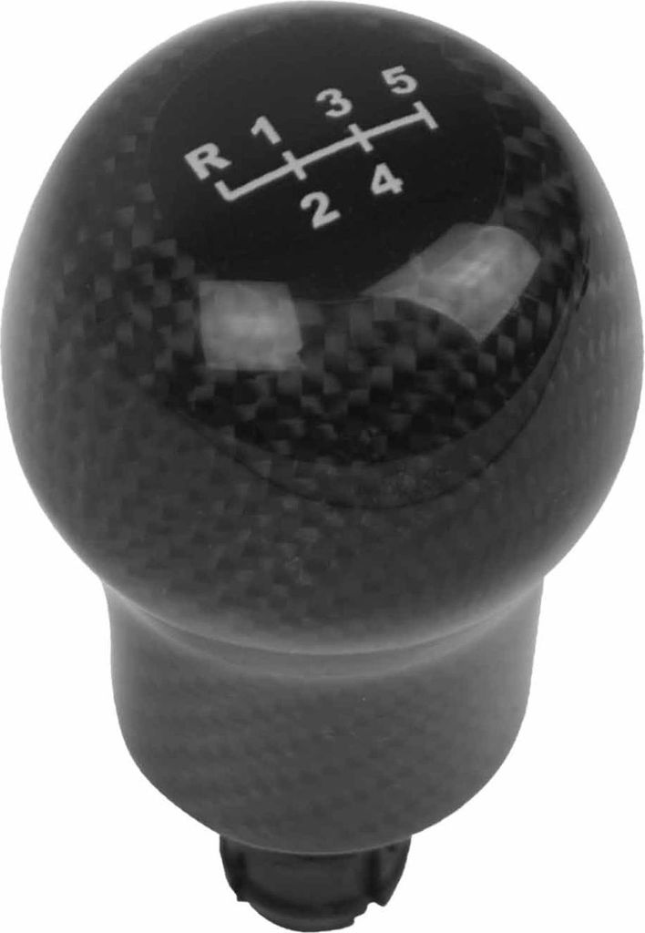 Schaltknauf Schalthebel für VW Caddy Touran 2003-2015 5-Gang Carbon