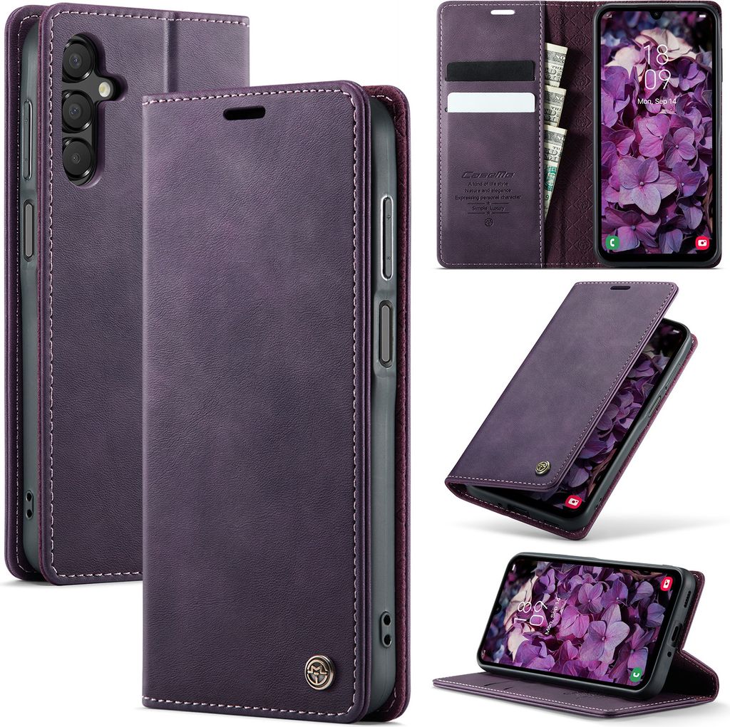 Etui en cuir pour Samsung Galaxy A16 5G/4G, protection Image du produit 