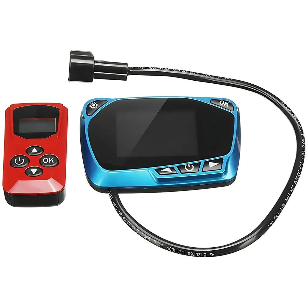 Chauffage d'appoint 12V/24V avec écran LCD et télécommande universelle - 2