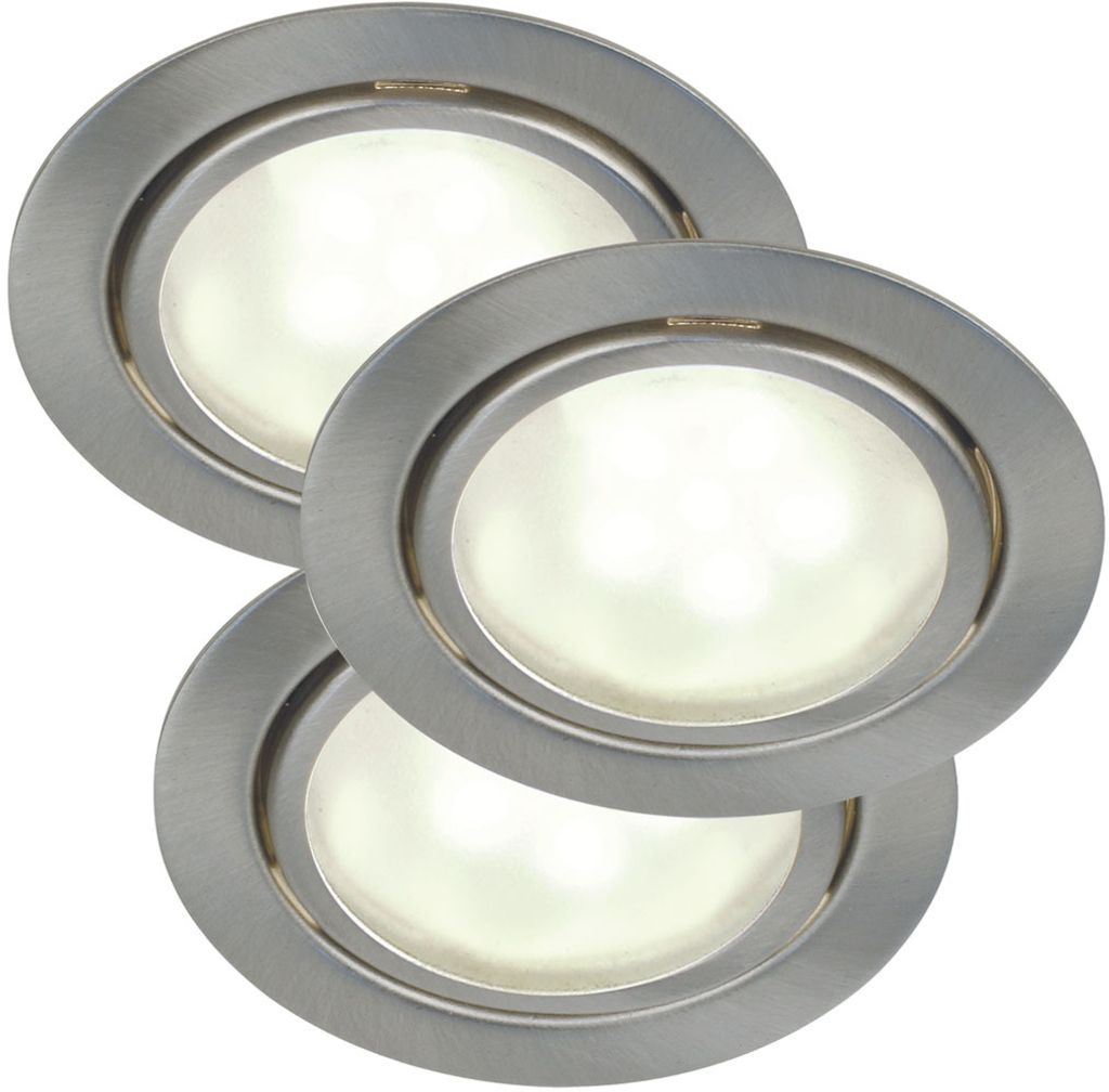 Nordlux Mercur 3-Kit LED / Strahler / Alu-Gebürstet, Weiss Produktbild 