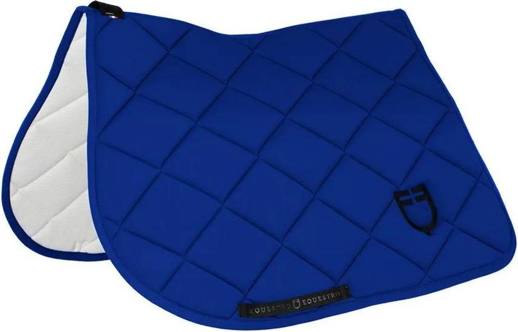 Equestro Solid Springen Satteldecken Blau Full Blau Full