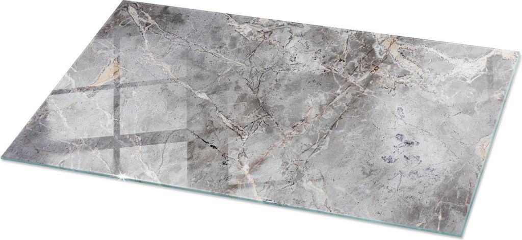 Naturmarmormuster– Küchenarbeitsplatte – Glasplatte Küche – Glasarbeitsplatte – Küchenplatte Glas – Arbeitsfläche Glas – Pflegeleic...