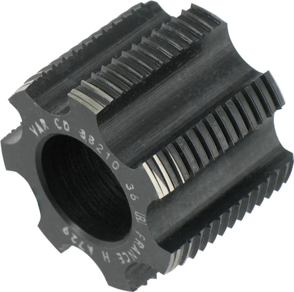 Taraud VAR CD-38210-36 haute précision en acier pour boîte de pédalier