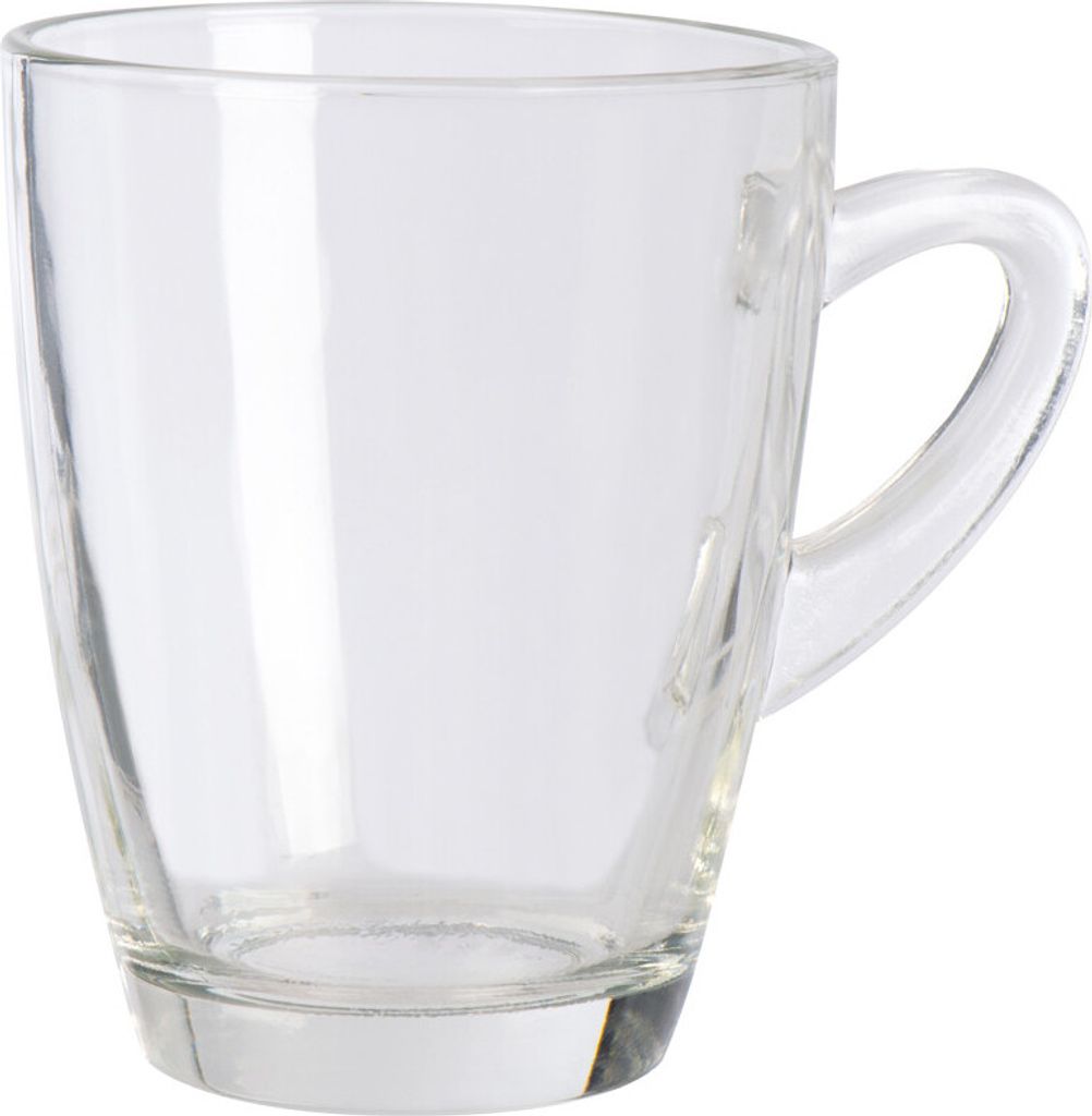 6x Kaffeetasse aus Glas / Fassungsvermögen: 320 ml / Farbe: Produktbild 
