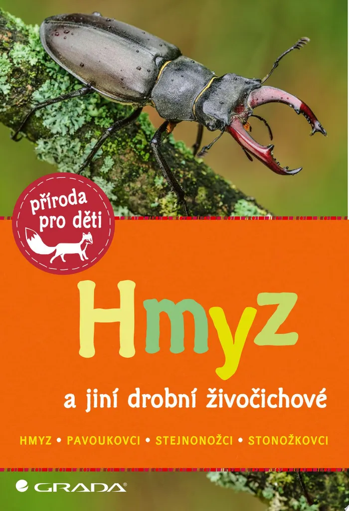 Livre éducatif insectes Hmyz a jiní drobní živočichové images couleurs