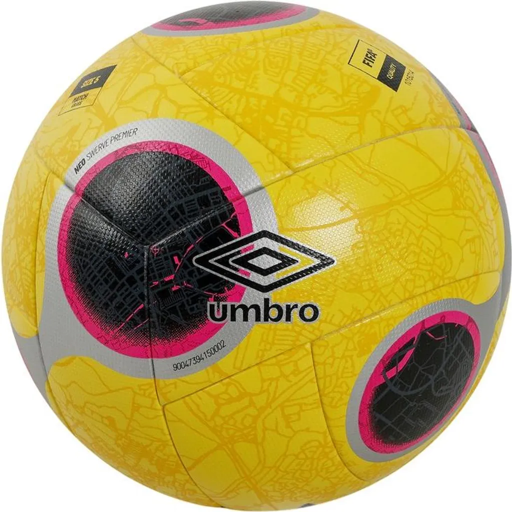 Ballon de foot Umbro Neo Swerve Premier Fq UO2640 Haute Visibilité 5