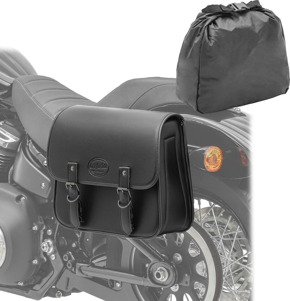 Satteltasche # Laredo 20L für Chopper Cruiser und Custombikes links
