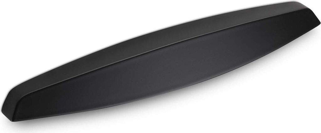 SOTECH Möbelgriff SANDRA BA 160 mm Schwarz lackiert Muschelgriff
