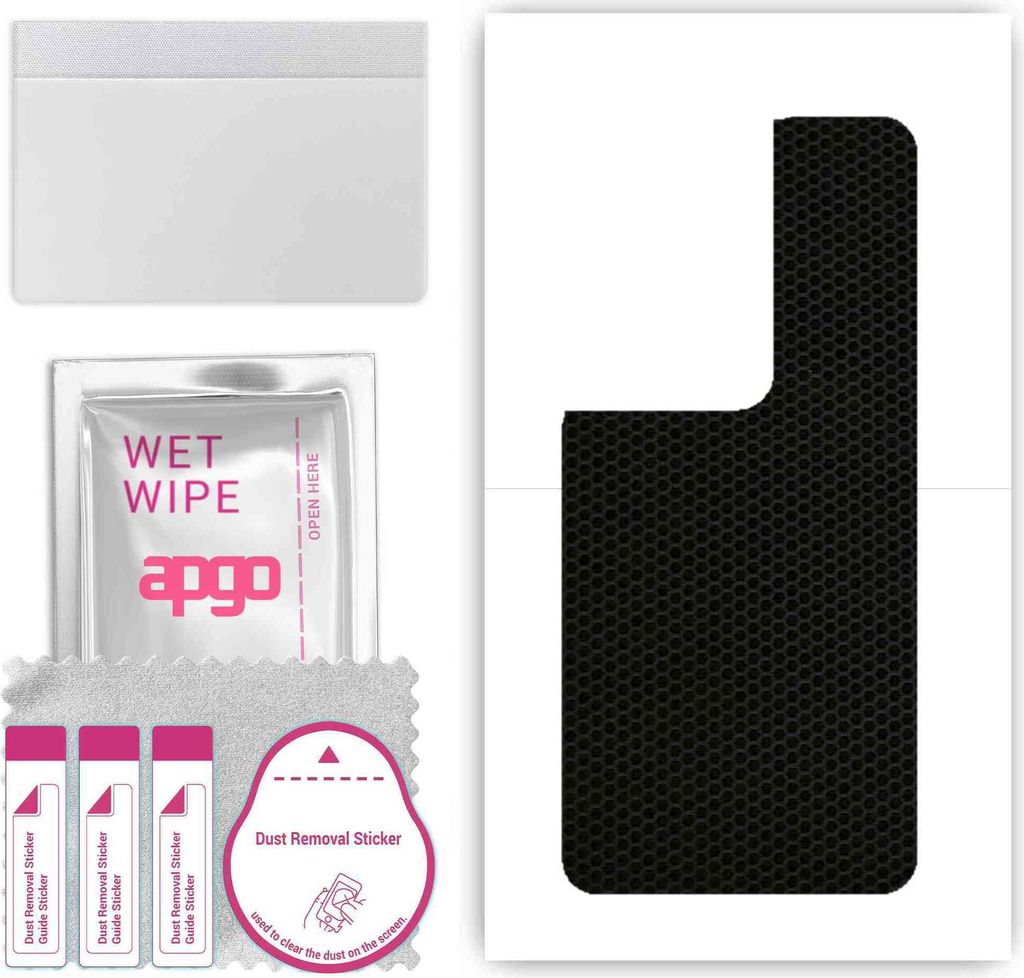 apgo Rückseite Schutzfolie, Skin, kompatibel mit Oppo Reno8 Pro, Hinten Displayschutzfolie aus Vinylfolie, kratzfest, einfache Montage - Matrix