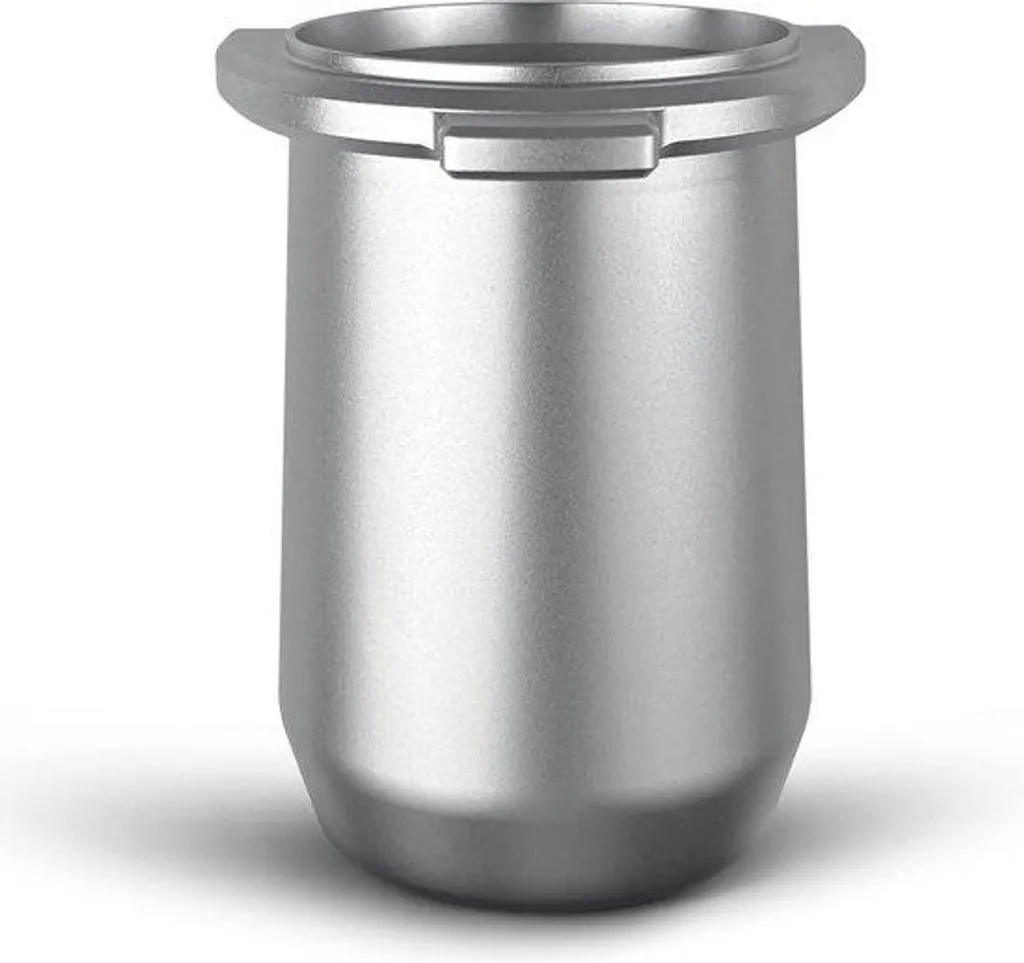 Accessoire café 54mm en aluminium argenté, dosage précis sans contact