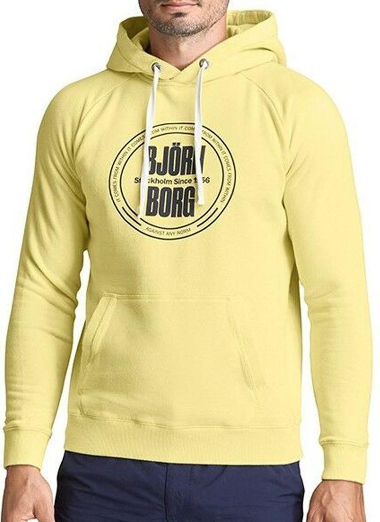 Björn Borg - Herren - Borg Sport Hoodie - Gelb - Gr. L