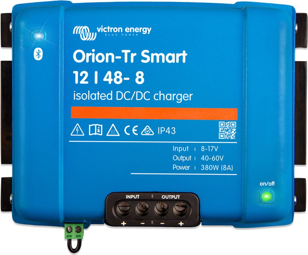 Victron Orion-Tr Smart 12/48-8A (380W) DC-DC Ladebooster isoliert