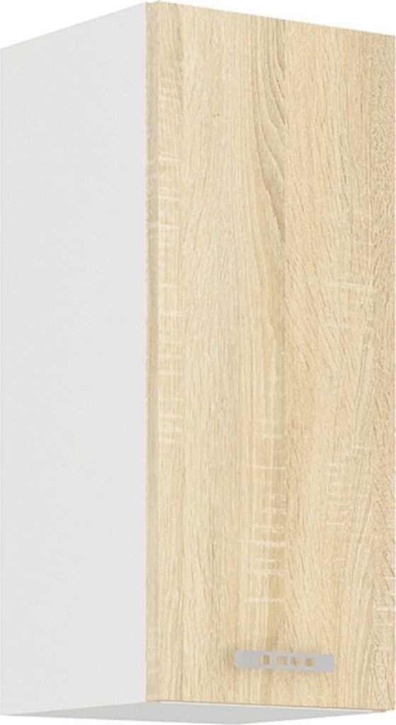 Küchenhängeschrank SABRYA – Breite 30 cm, Sonoma-Eiche / weiß