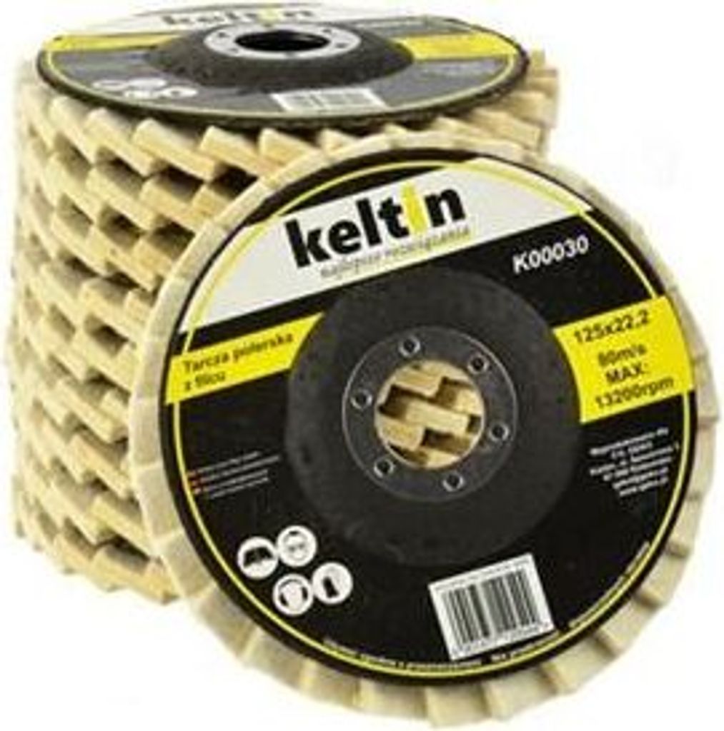 KELTIN Kotouč lamelový leštící filc 125x22,2mm K00030 Obrázek produktu 