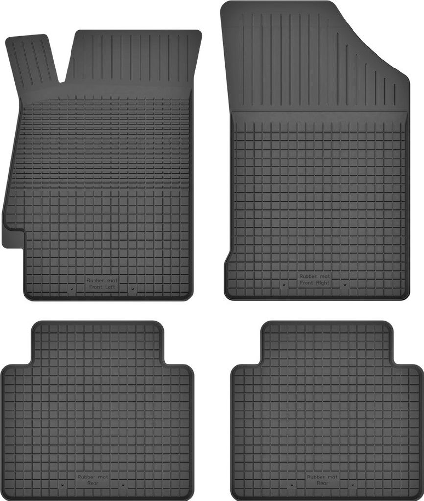 Gummi-Automatten 4er-Set universell für: Subaru Legacy III B4 Kombi, Limousine (1998-2003)